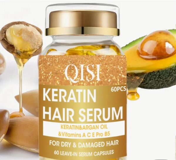 Keratin hair serum
