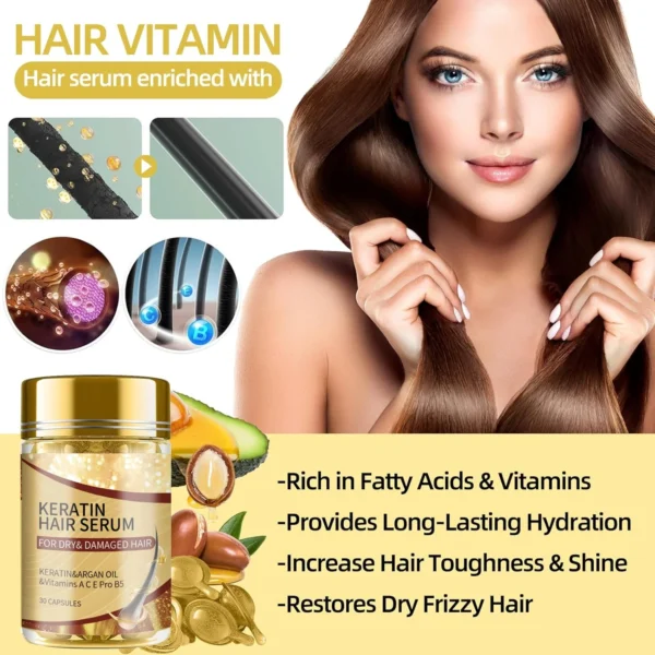 Keratin hair serum - Imagem 4