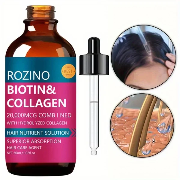 Biotin & Collagen hair oil - Imagem 4