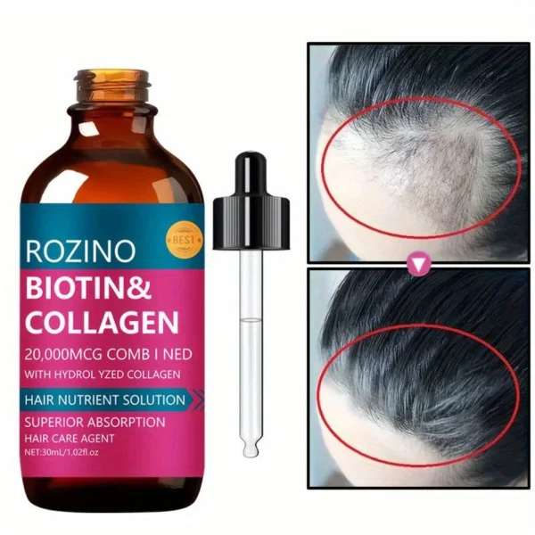 Biotin & Collagen hair oil - Imagem 5