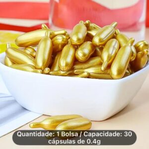 Essencia em capsulas para o rosto