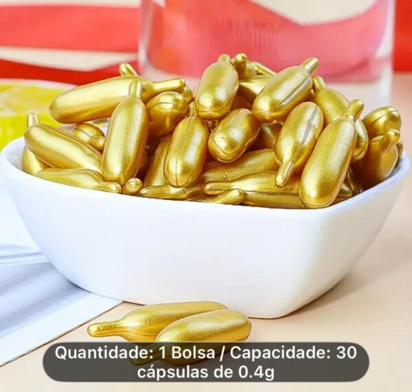 Essencia em capsulas para o rosto