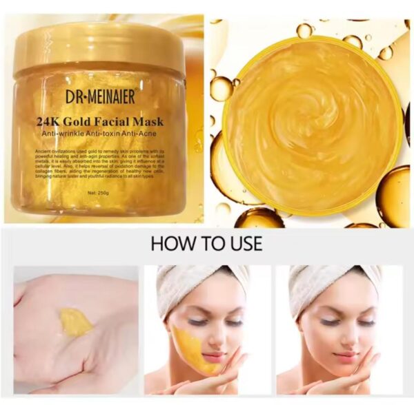 Gold mask 24k - Imagem 2