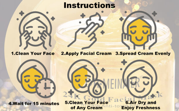 Gold mask 24k - Imagem 4