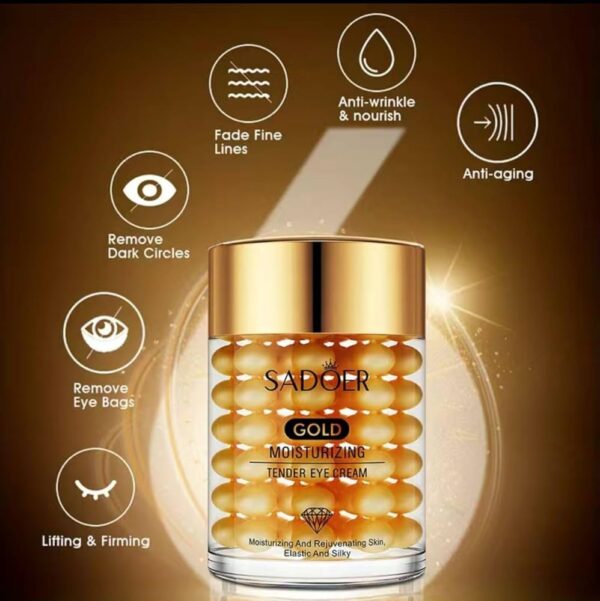 Gold eye mask - Imagem 3
