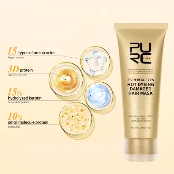 PURC 8s revitalizes hair mask - Imagem 3