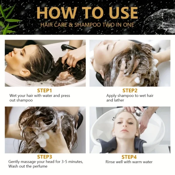 Rozino Biotin Rosemary & Onion Shampoo 3 em 1 - Imagem 5